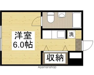 ラ・メール撫川【1階】の間取り