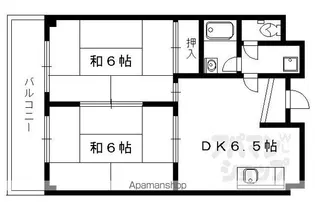ハウスS&Y【406号室】の間取り