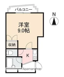 ディエス西宝町【303号室】の間取り