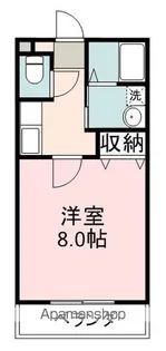 クレセールメゾンA【2階】の間取り