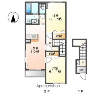 えらぶ【2階】の間取り