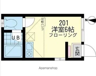 ユナイト小田ランカスターの杜【2階】の間取り