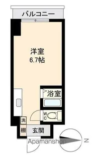 アソルティ東二番丁レジデンス【4階】の間取り
