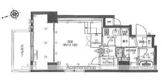 フェニックス新宿夏目坂【2階】の間取り