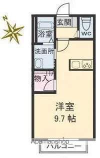 オレンジデイズ花園【2階】の間取り