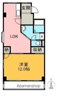 サンシャイン星崎【605号室】の間取り