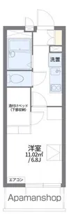 レオパレス椎の実4【3階】の間取り