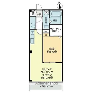 エレガンテ瓦町【3階】の間取り