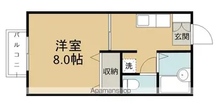 ハイマートK B棟【2階】の間取り