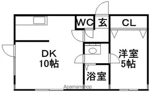 K’SCOURT(K’Sコート)【4階】の間取り