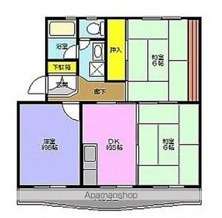 アルカンシェル【2階】の間取り