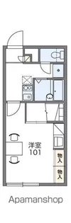 レオパレス新さっぽろⅠ【207号室】の間取り
