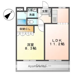 ベイサイドパレス横浜【2階】の間取り