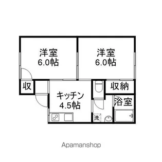 プレジール青山【1階】の間取り