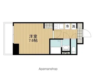 T’S GARDEN 小田急相模原【6階】の間取り
