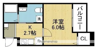CRASTINE小路東B【1階】の間取り