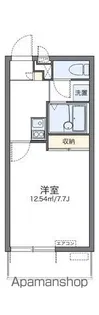 レオパレスルナ ルミエール与野【3階】の間取り