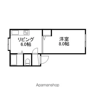 アーヴァンTOMO【2階】の間取り