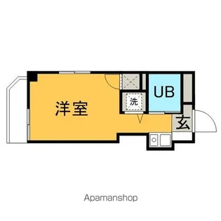 サロン・ボン・グウ【4階】の間取り