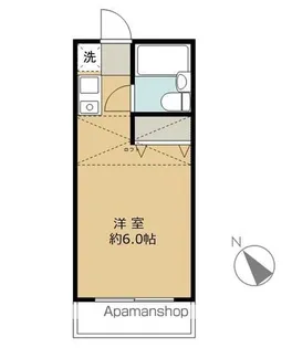 ハイツレインボー【2階】の間取り