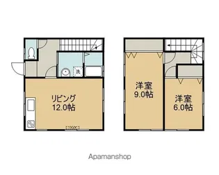 トム大門先【1号室】の間取り