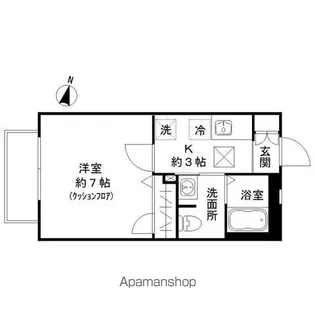 ヒルズコート八雲【1階】の間取り