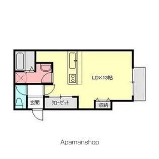 S.SIDE(スプリングサイド)【2階】の間取り