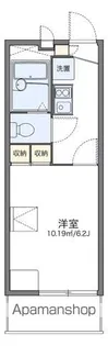 レオパレスFELIX【103号室】の間取り