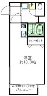 AXIS平尾2番館【8階】の間取り