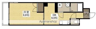 メティスビルわたなべ【4階】の間取り