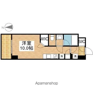 ザ・パークハビオ名古屋松原【10階】の間取り