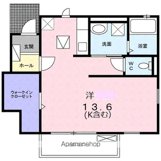 ミルト ブリーゼ【1階】の間取り