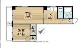 富永ビル【203号室】の間取り
