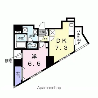 HDビル【2階】の間取り