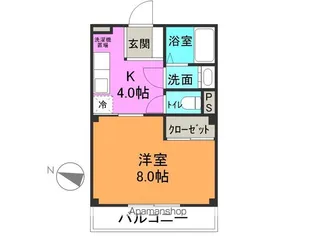 アパートセンター松本ビル【303号室】の間取り