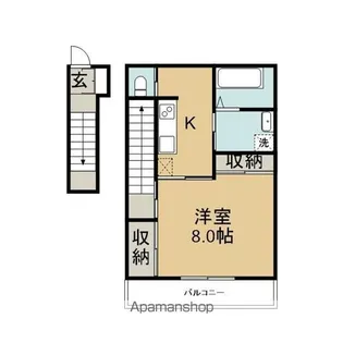 SUNNY PLACE【2階】の間取り