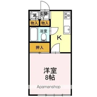 エンジェル1【2階】の間取り