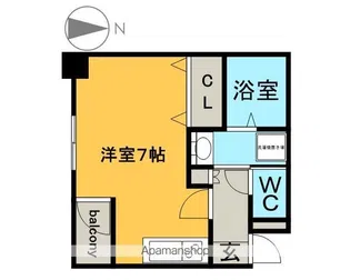 URBAN STREAM【1階】の間取り