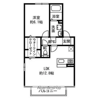 アムールゆめみ野 C棟【2階】の間取り