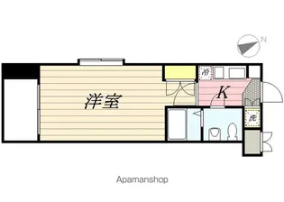 福岡県福岡市中央区大手門1丁目【マンション】の間取り