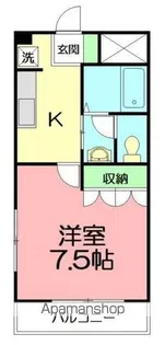 クレール湘南【3階】の間取り