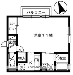 グランシャリオ【201号室】の間取り