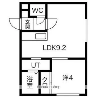ソレイユ522【3階】の間取り
