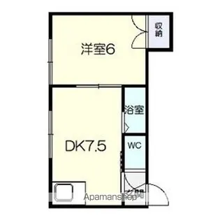 ハイツフィロス【2階】の間取り