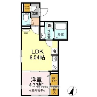 Dメゾン本駒込【3階】の間取り