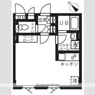 ジェイエムケー田園調布【3階】の間取り