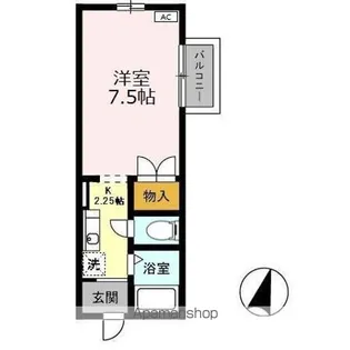グレイスフルⅠ【1階】の間取り