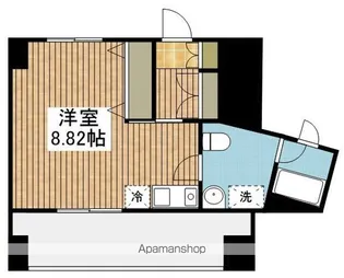 ホポロ古町【6階】の間取り