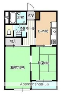 カサデステラ【201号室】の間取り