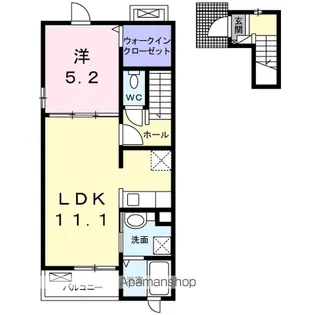 アドニス(ADONIS)【2階】の間取り